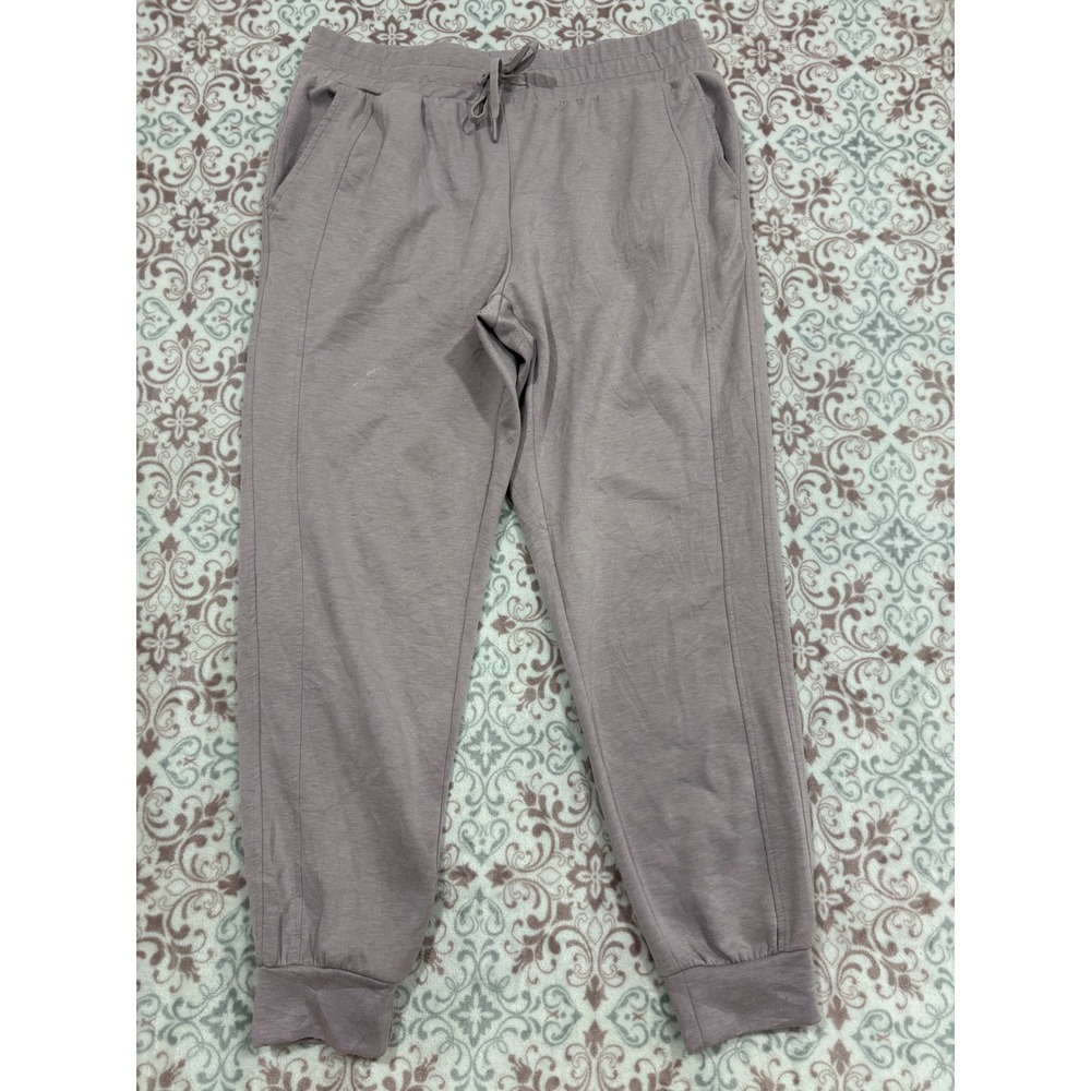 RBX Live Life Active Womens Joggers Mauve Purple Drawstring Sweatpants Large